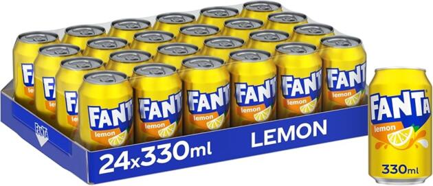 Fanta Limón Lata 330 P-24