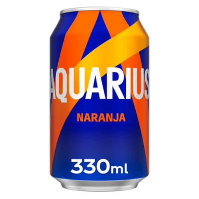 Aquarius Naranja Lata 330 P-24