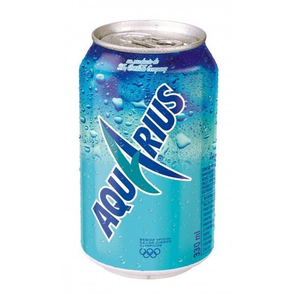 Aquarius Limón Lata 330 P-24