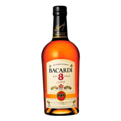 Bacardí 8 YO 70cl 40º