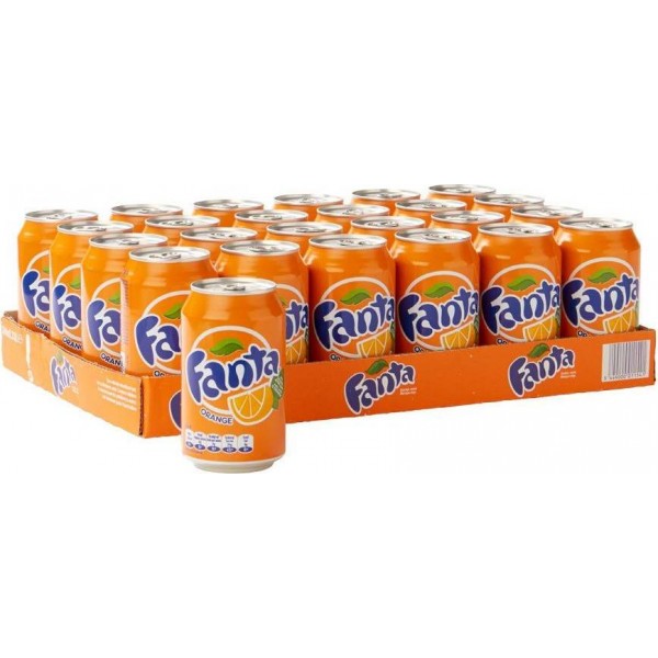 Fanta Naranja Lata 330 P-24