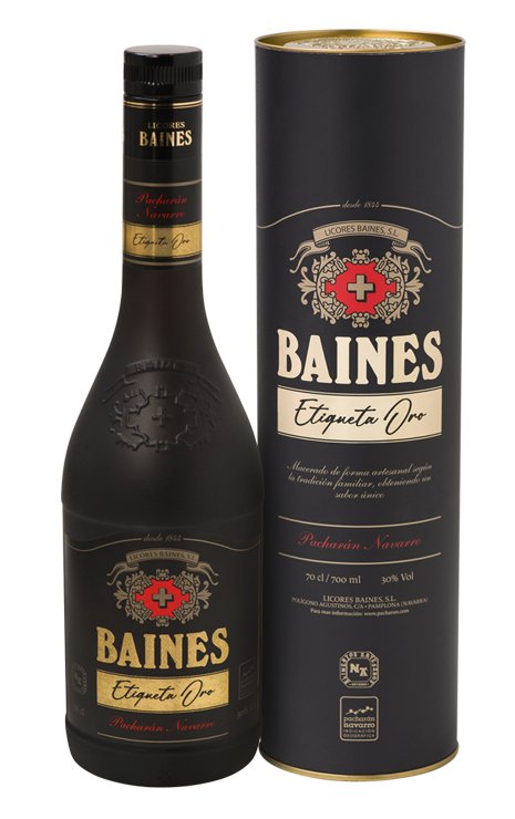 Patxarán Baines "Oro" 70c 30º