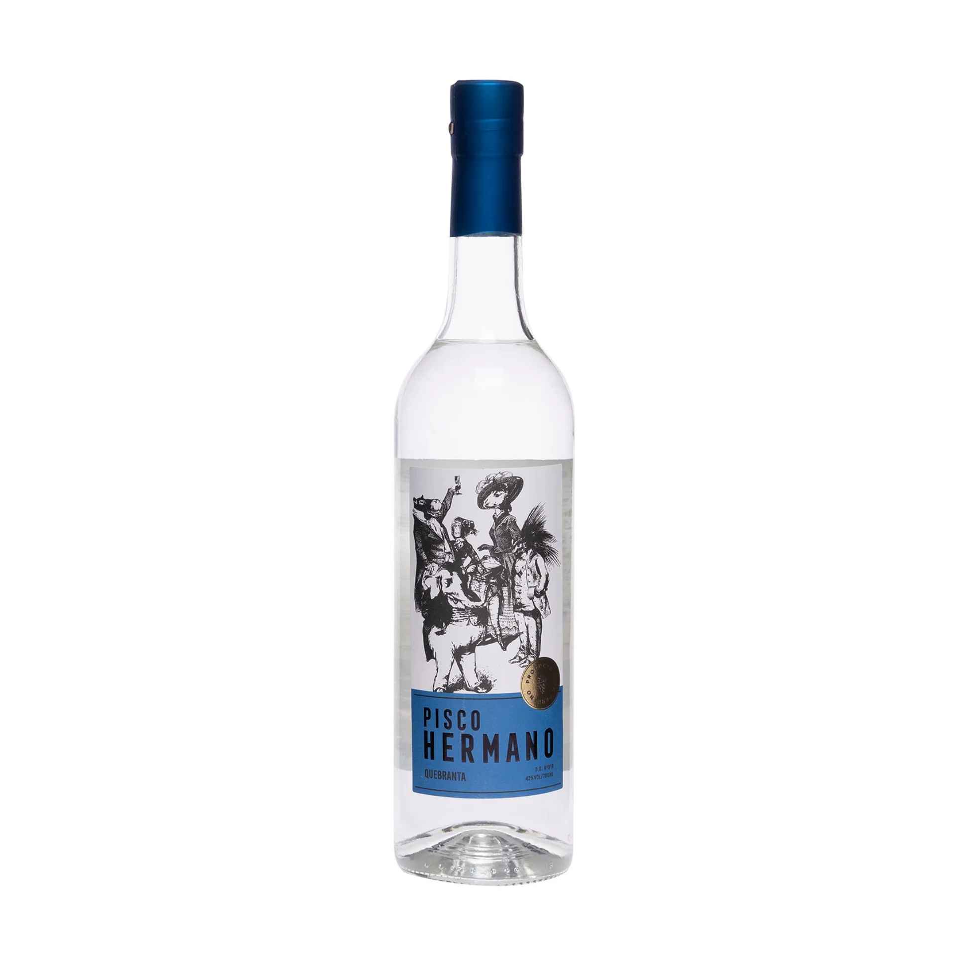 Pisco Hermano Puro Quebranta 70cl 42º