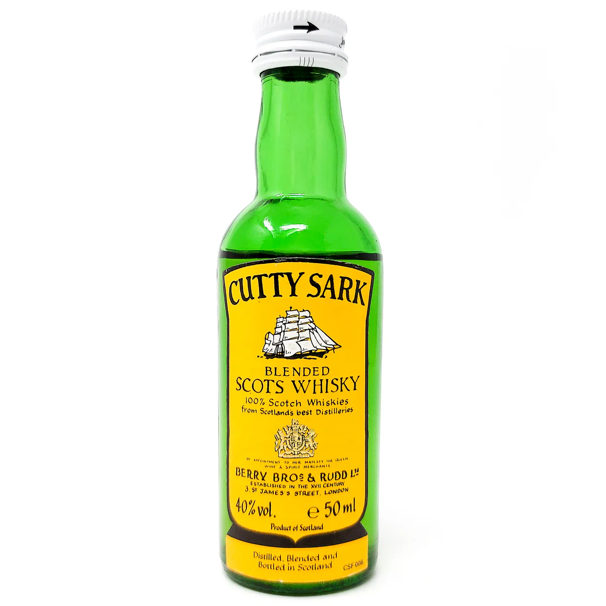 Cutty Sark Miniatura 5cl 40º 12 uds