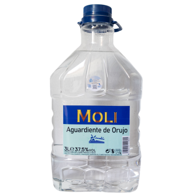 Molí aguardiente de orujo blanco 300cl 37.5º