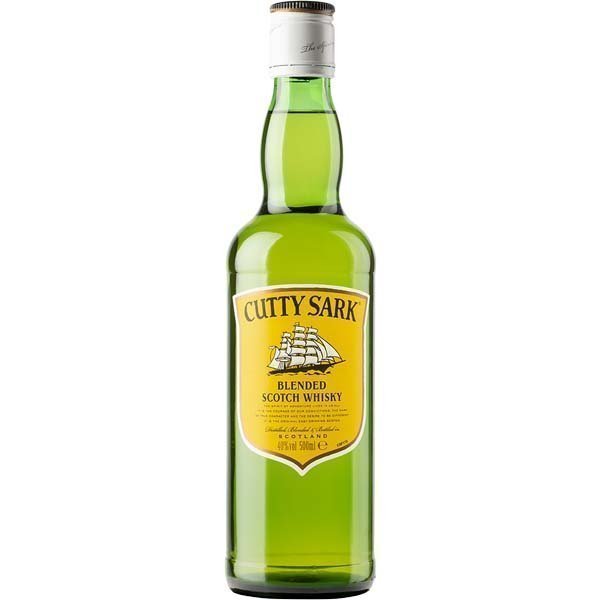 Cutty Sark Petaca 50cl 40º 6 uds