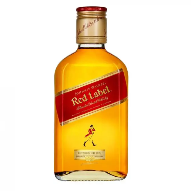 Johnnie Walker Red Label Petaca 20cl 40º 24 uds