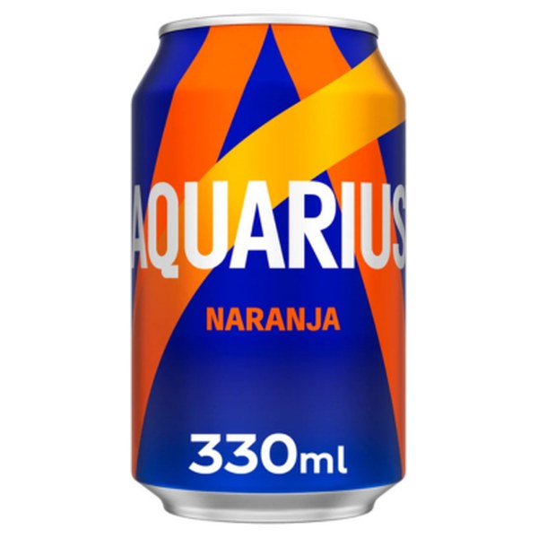 Aquarius Naranja Lata 330 P-24