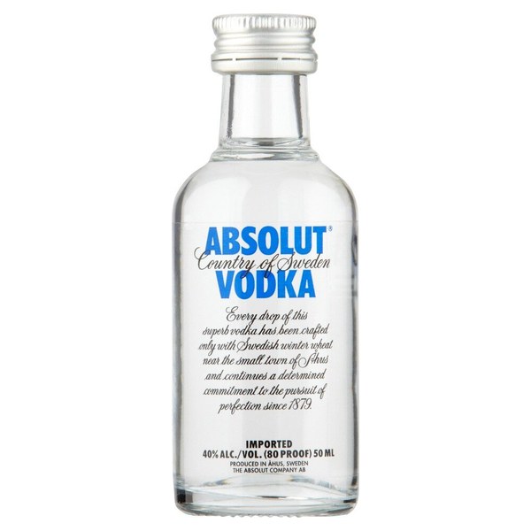 Absolut Miniatura 5cl 40º 12 uds