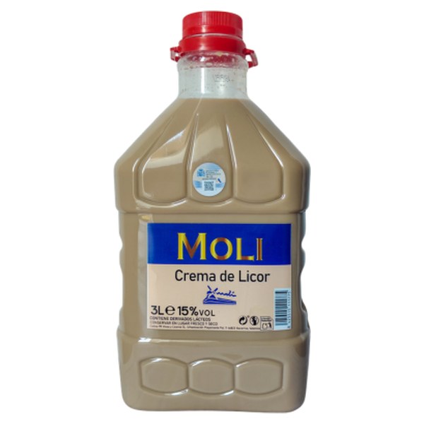 Moli crema de orujo 3L 15º